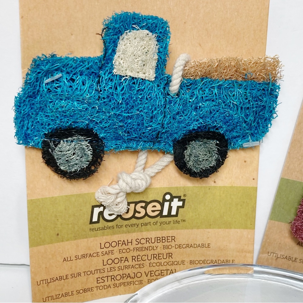 ReUseIt Loofah Scrubber Farm Truck NEW